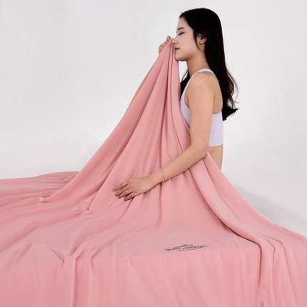 亿莱鑫 2025新款A类雪山丝凉感丝夏凉被夏凉被 空调被 被子夏被 海棠粉