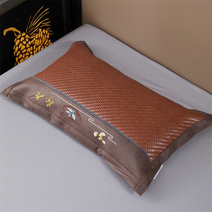 91家纺网 家纺一手货源 找家纺 （总）织布人 2025新款荞麦枕夏季凉感科技布PE藤枕夏凉枕头成人家用防出汗枕头