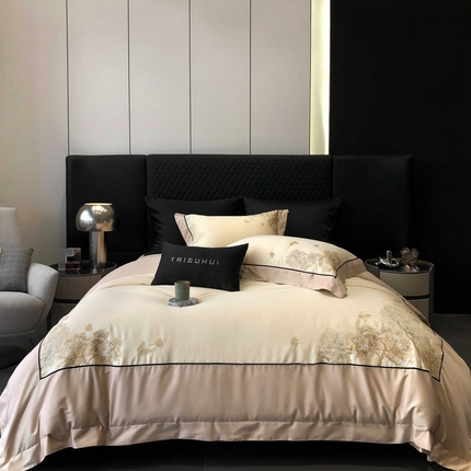 （总）太古汇家居 2025年长绒棉高定绣花四件套-“春日来信”系列