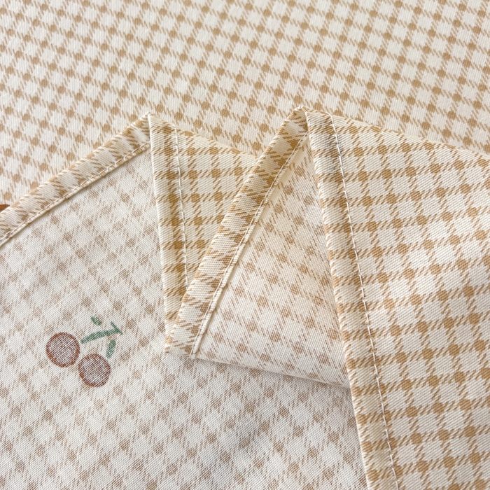 91家纺网 家纺一手货源 找家纺 依庭 2025新款全棉印花花卉款四件套单品系列-单床单 樱姿-A版