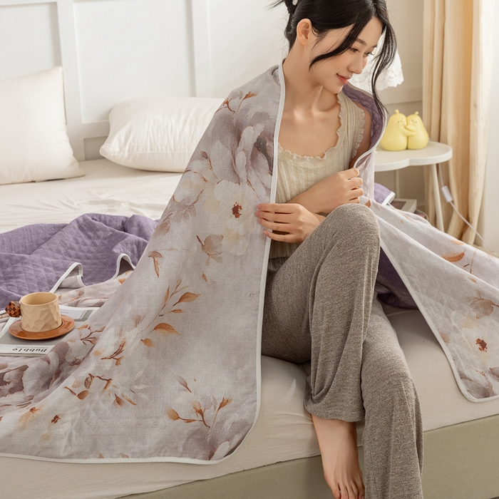 91家纺网 家纺一手货源 找家纺 （总）乐家毛巾被（工厂自产自销） 2025新款A类全棉六层纱印花毛巾被