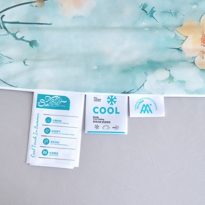 91家纺网 家纺一手货源 找家纺 好老表被业 2025新款亲肤舒适3D印花凉感丝夏被夏凉被空调被 似水流年