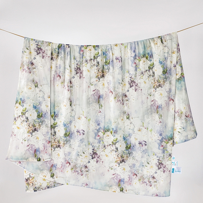 91家纺网 家纺一手货源 找家纺 好老表被业 2025新款亲肤舒适3D印花凉感丝夏被夏凉被空调被 仙境