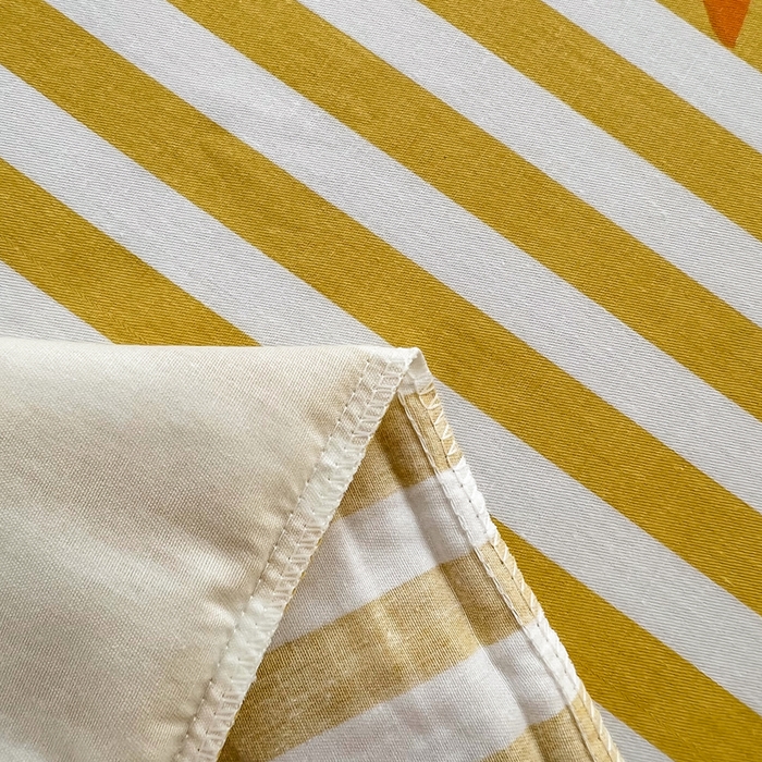 91家纺网 家纺一手货源 找家纺 依庭 2025新款全棉印花花卉款四件套单品系列-单被套 恐龙游记