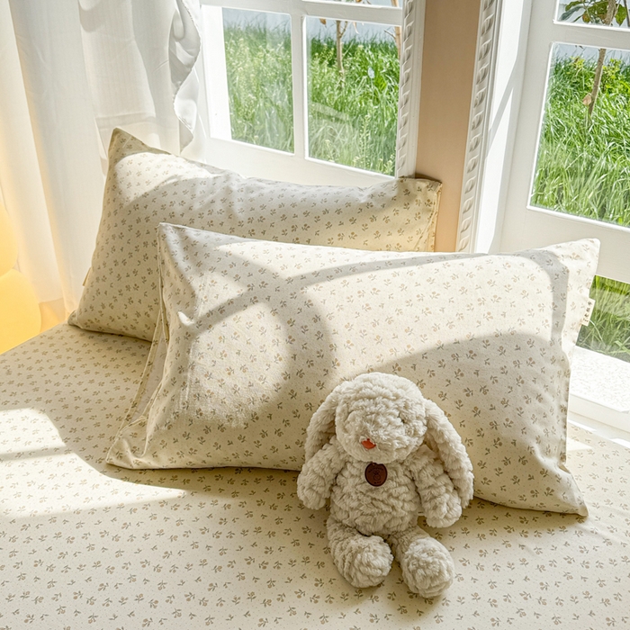 91家纺网 家纺一手货源 找家纺 吉象家纺 2025新款老粗布三件套-床单款 星语