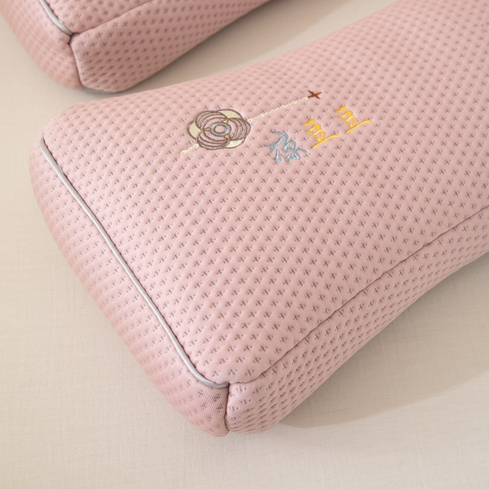 91家纺网 家纺一手货源 找家纺 织布人 2025新款荞麦枕夏季凉感豆豆枕茶叶枕夏凉荞麦枕学生成人家用硬枕 凉豆豆款-四面粉茶香枕