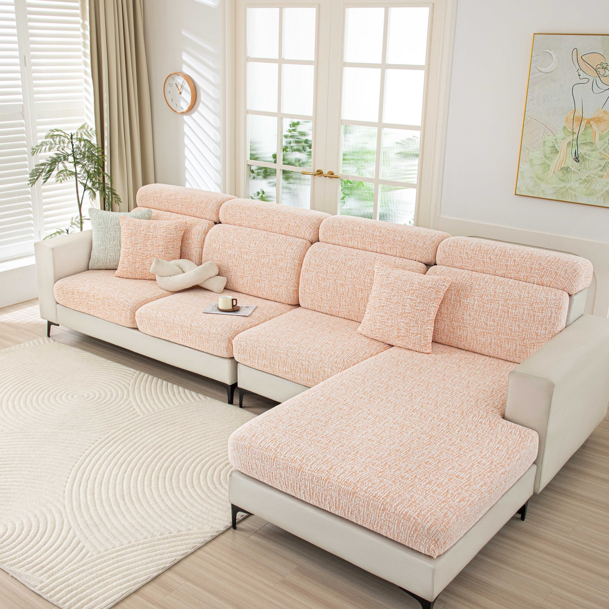 91家纺网 家纺一手货源 找家纺 （总）沐沐家纺 2026新款星宿沙发笠