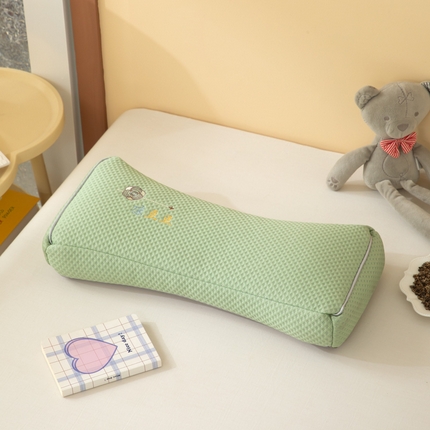 91家纺网 家纺一手货源 找家纺 织布人 2025新款荞麦枕夏季凉感豆豆枕茶叶枕夏凉荞麦枕学生成人家用硬枕 凉豆豆款-四面绿色荞麦枕