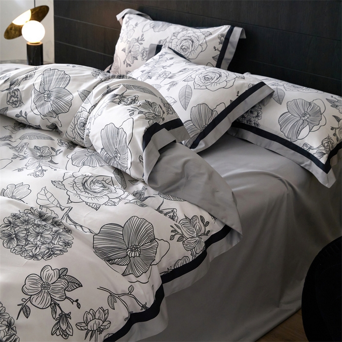 91家纺网 家纺一手货源 找家纺 （总）宏羽纺家纺 2025年高支高密大版数码印花春夏新品