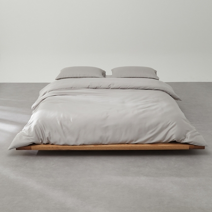 禧缘家纺（原梦想家） 2025新款60天丝简约舒适纯色单品系列-单被套 都市灰