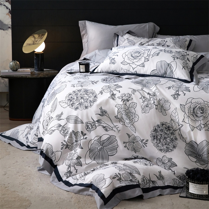 91家纺网 家纺一手货源 找家纺 宏羽纺家纺 2025年高支高密大版数码印花春夏新品 都市心情