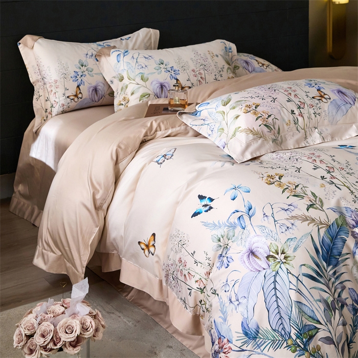 91家纺网 家纺一手货源 找家纺 宏羽纺家纺 2025年高支高密大版数码印花春夏新品 秘鲁之景