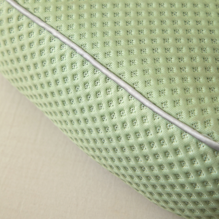 91家纺网 家纺一手货源 找家纺 织布人 2025新款荞麦枕夏季凉感豆豆枕茶叶枕夏凉荞麦枕学生成人家用硬枕 凉豆豆款-四面绿色茶香枕