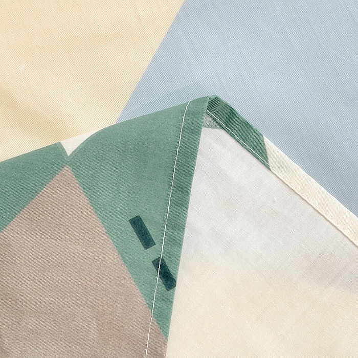 91家纺网 家纺一手货源 找家纺 依庭 2025新款全棉印花花卉款四件套单品系列-单床单 淘淘龙-A版