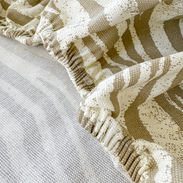 91家纺网 家纺一手货源 找家纺 （总）2025新款老粗布三件套-床笠款