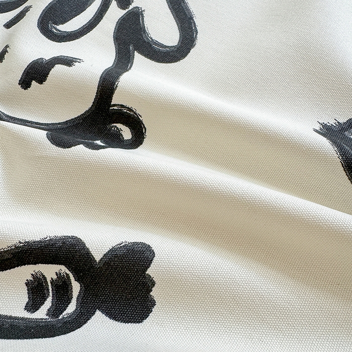 91家纺网 家纺一手货源 找家纺 吉象家纺 2025新款老粗布三件套-床单款 漫画家