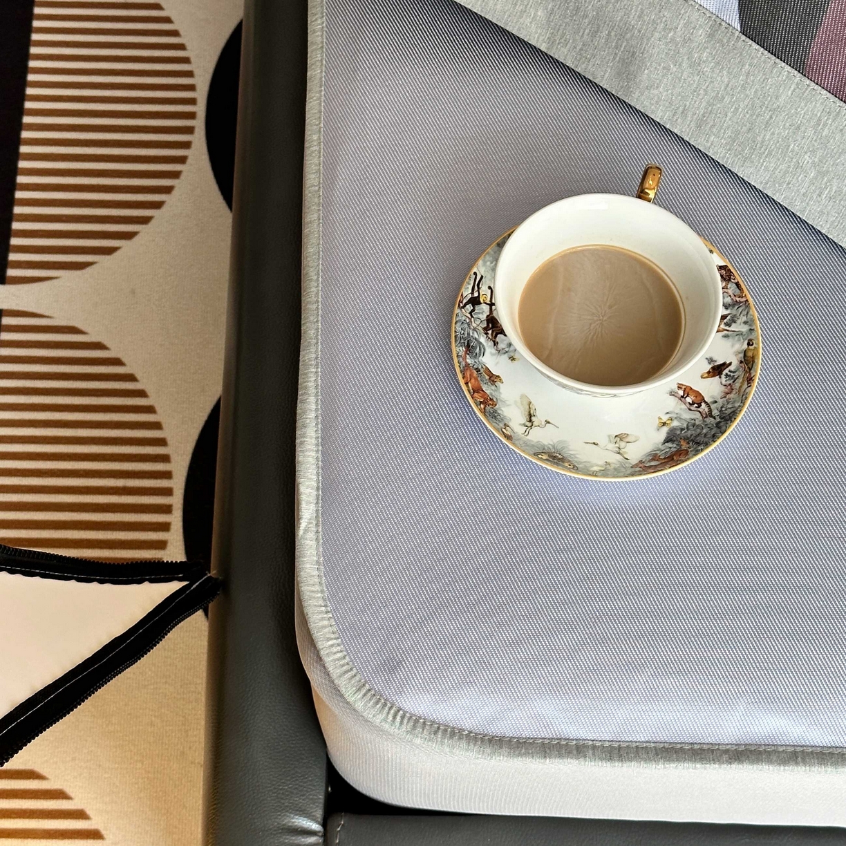 91家纺网 家纺一手货源 找家纺 （总）JUICY 橘滋家纺 2025新款夏日高端轻奢简约数码卡通冰丝席高级凉席床笠