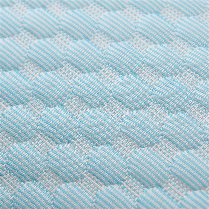 91家纺网 家纺一手货源 找家纺 大熊枕芯 2025新款冰豆豆凉感隔脏枕套 冰豆豆枕套-蓝