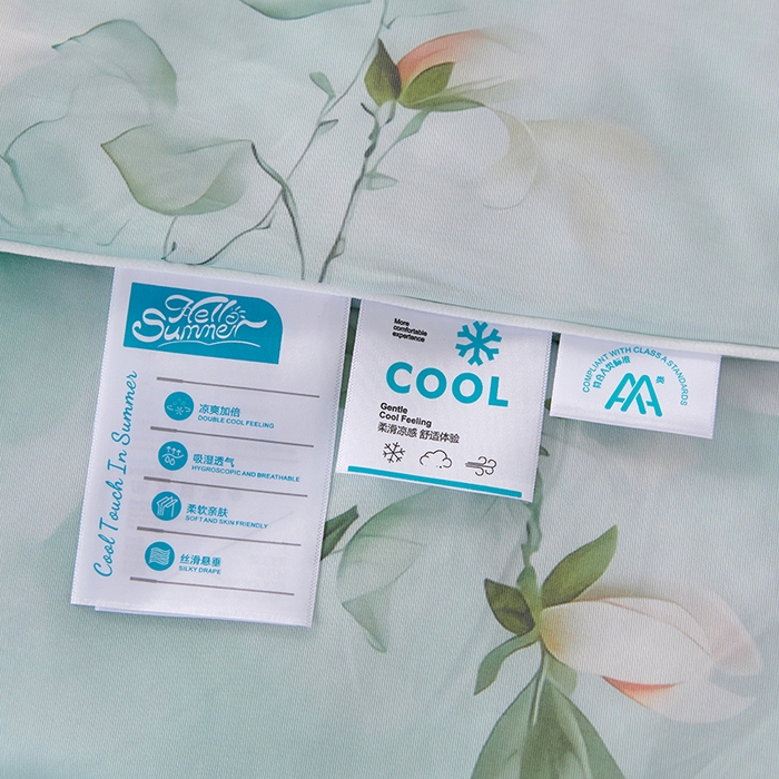 91家纺网 家纺一手货源 找家纺 好老表被业 2025新款亲肤舒适3D印花凉感丝夏被夏凉被空调被 朝花夕拾