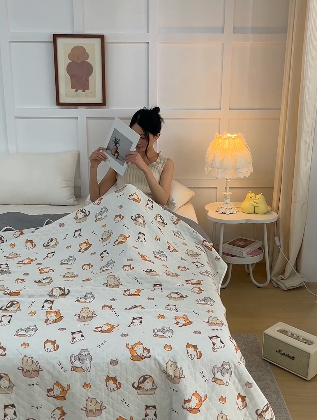 91家纺网 家纺一手货源 找家纺 乐家毛巾被（工厂自产自销） 2025新款A类全棉六层纱印花毛巾被 卡通狗狗