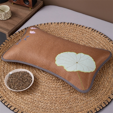 91家纺网 家纺一手货源 找家纺 （总）2025新款荞麦枕夏季凉感冰藤枕夏凉枕头成人家用助睡眠防出汗枕头