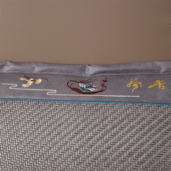 91家纺网 家纺一手货源 找家纺 织布人 2025新款荞麦枕夏季凉感科技布PE藤枕夏凉枕头成人家用防出汗枕头 夏凉科技布PE藤枕-灰色【茶香枕】 