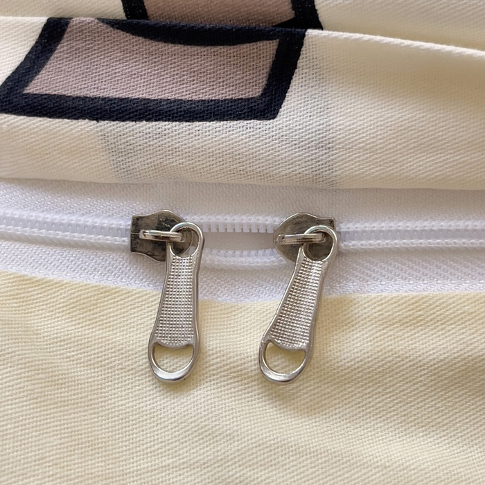 91家纺网 家纺一手货源 找家纺 依庭 2025新款全棉印花花卉款四件套单品系列-单被套 熊猫戏水