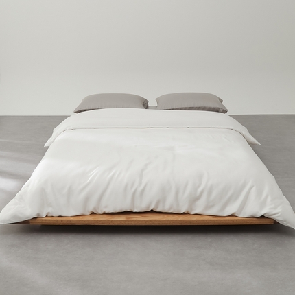 禧缘家纺（原梦想家） 2025新款60天丝简约舒适纯色单品系列-单被套 古董白