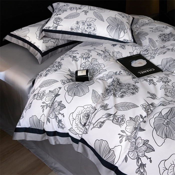 91家纺网 家纺一手货源 找家纺 宏羽纺家纺 2025年高支高密大版数码印花春夏新品 都市心情