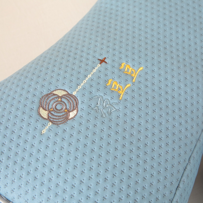 91家纺网 家纺一手货源 找家纺 织布人 2025新款荞麦枕夏季凉感豆豆枕茶叶枕夏凉荞麦枕学生成人家用硬枕 凉豆豆款-四面蓝色茶香枕