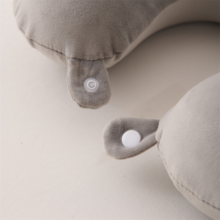 91家纺网 家纺一手货源 找家纺 大熊枕芯 2025新款u型记忆棉枕枕头枕芯 u型记忆枕-灰30*30*10cm