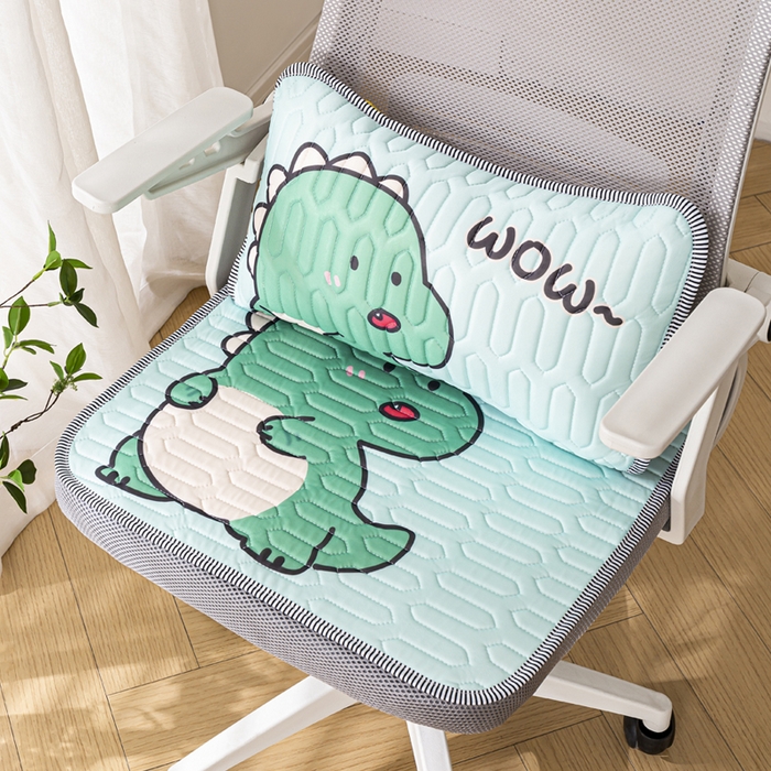 91家纺网 家纺一手货源 找家纺 （总）芙宁娜 2025新款冰丝坐垫椅垫屁垫学生椅子垫夏季办公室凳子久坐凉席冰垫