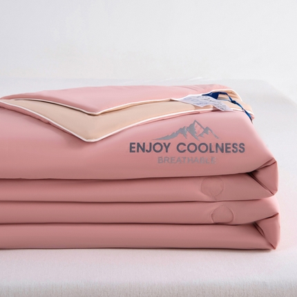 91家纺网 家纺一手货源 找家纺 （总）亿莱鑫 2025新款A类雪山丝凉感丝夏凉被夏凉被 空调被 被子夏被