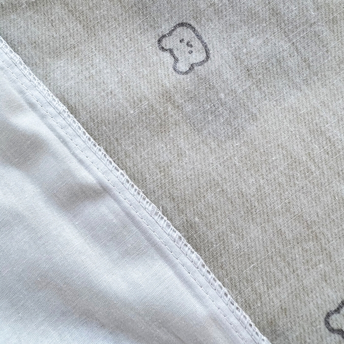 91家纺网 家纺一手货源 找家纺 依庭 2025新款全棉印花花卉款四件套单品系列-单被套 熊圆圆