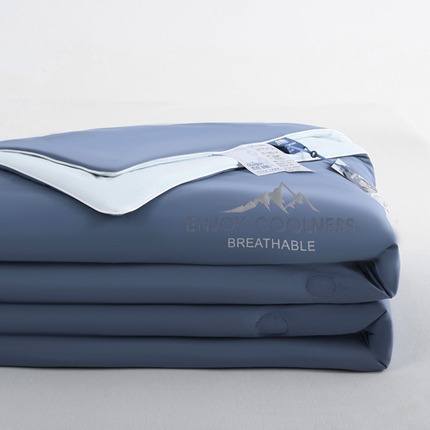 91家纺网 家纺一手货源 找家纺 （总）亿莱鑫 2025新款A类雪山丝凉感丝夏凉被夏凉被 空调被 被子夏被