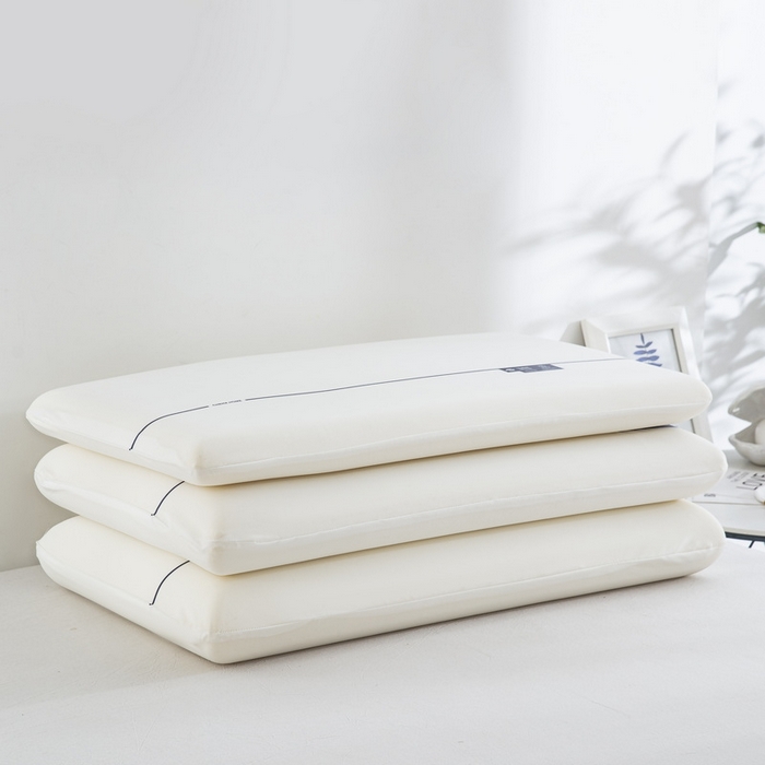 91家纺网 家纺一手货源 找家纺 大黄蜂家居家纺 2025新款针织空气层防水面包枕套 面包记忆枕芯