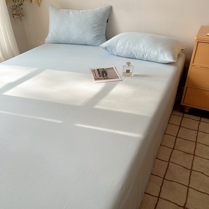 91家纺网 家纺一手货源 找家纺 （总）蜜宿 2025新款A类全棉人字纹床单