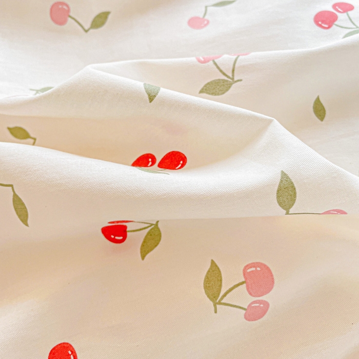 91家纺网 家纺一手货源 找家纺 卡普二店 2024新款爆款加厚卡通小清新全棉纯棉学生宿舍三件套床笠隔天可拿 花季少女