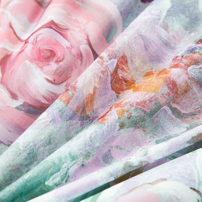 91家纺网 家纺一手货源 找家纺 小鱼儿家纺 2025新款A类母婴级凉感丝夏被锦氨面料凉感空调被单人双人夏凉被可机洗被子被芯 油墨花卉