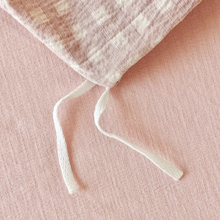 91家纺网 家纺一手货源 找家纺 （总）优米家纺 2025新款色织双层纱木棉四件套