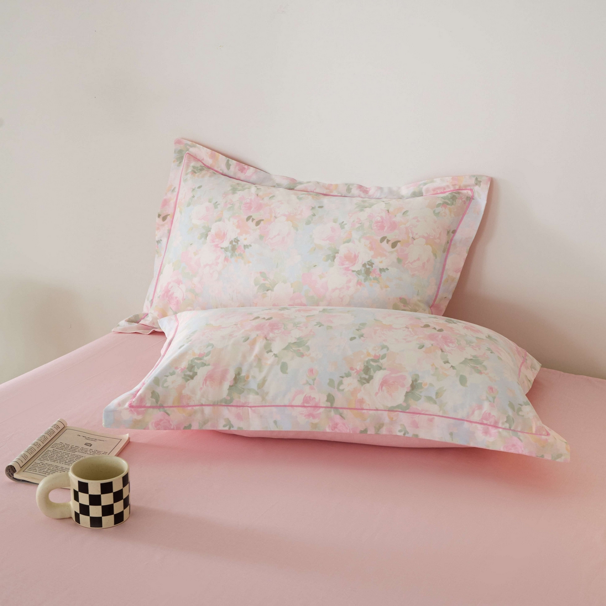 91家纺网 家纺一手货源 找家纺 丽卡家纺 2025新款100s高密新疆长绒棉纯棉四件套 黎明心境