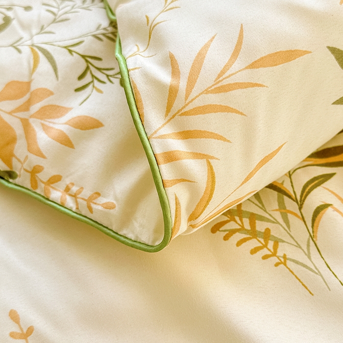 91家纺网 家纺一手货源 找家纺 友承家纺 2025新款A类母婴级大豆夏被夏凉被空调被 芳草