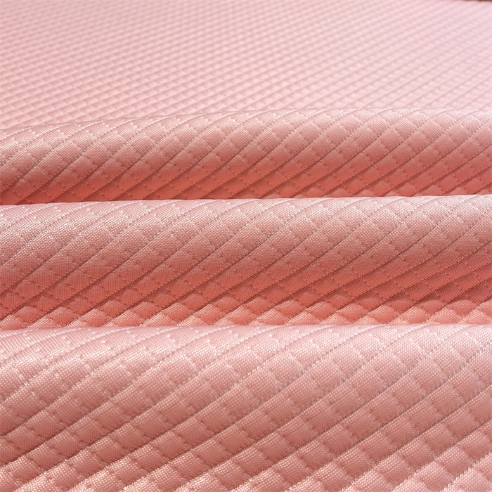 91家纺网 家纺一手货源 找家纺 喜居 2025新款中分子小奶汪刺绣凉席PE凉席 小奶汪-粉