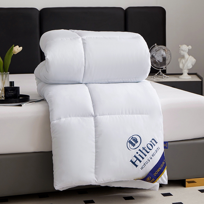 91家纺网 家纺一手货源 找家纺 （总）优必恩酒店布草 2025新款大牌风羽丝绒被冬被夏被被芯被子