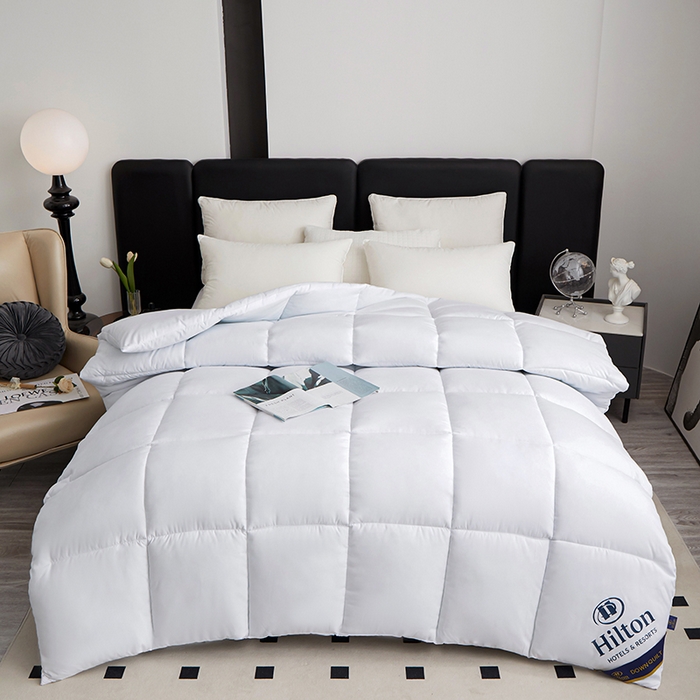 91家纺网 家纺一手货源 找家纺 （总）优必恩酒店布草 2025新款大牌风羽丝绒被冬被夏被被芯被子