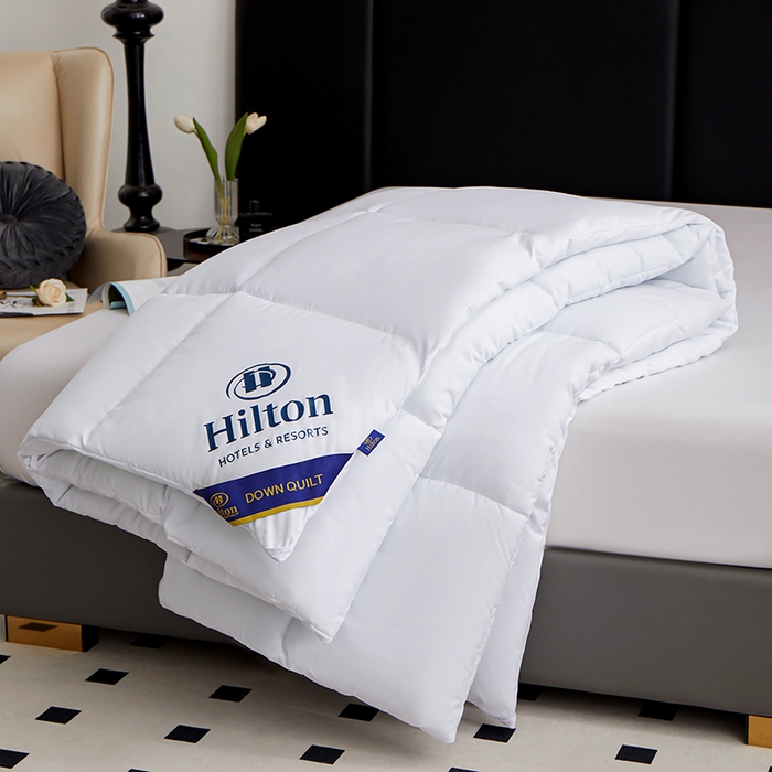 91家纺网 家纺一手货源 找家纺 （总）优必恩酒店布草 2025新款大牌风羽丝绒被冬被夏被被芯被子