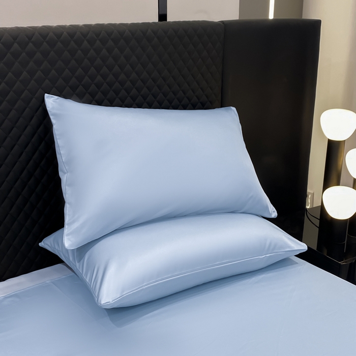 91家纺网 家纺一手货源 找家纺 爱彼家纺 2025夏季新款洛可可冰丝四件套（风格1） 洛可可-碧湖兰