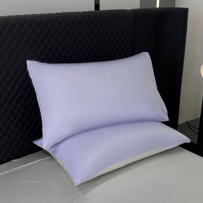 91家纺网 家纺一手货源 找家纺 爱彼家纺 2025夏季新款洛可可冰丝四件套（风格1） 洛可可-淡雅紫+浅灰