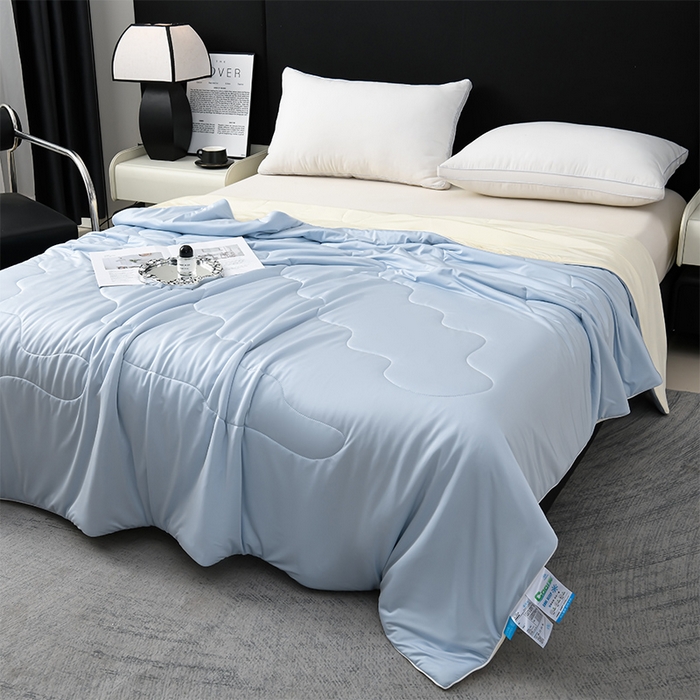 91家纺网 家纺一手货源 找家纺 （总）预言家纺 2025新款A类锦纶凉感夏凉被被子被芯空调被