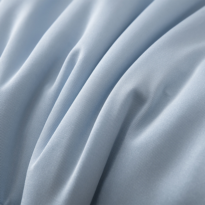 91家纺网 家纺一手货源 找家纺 预言家纺 2025新款A类锦纶凉感夏凉被被子被芯空调被 即刻凉感-浅蓝